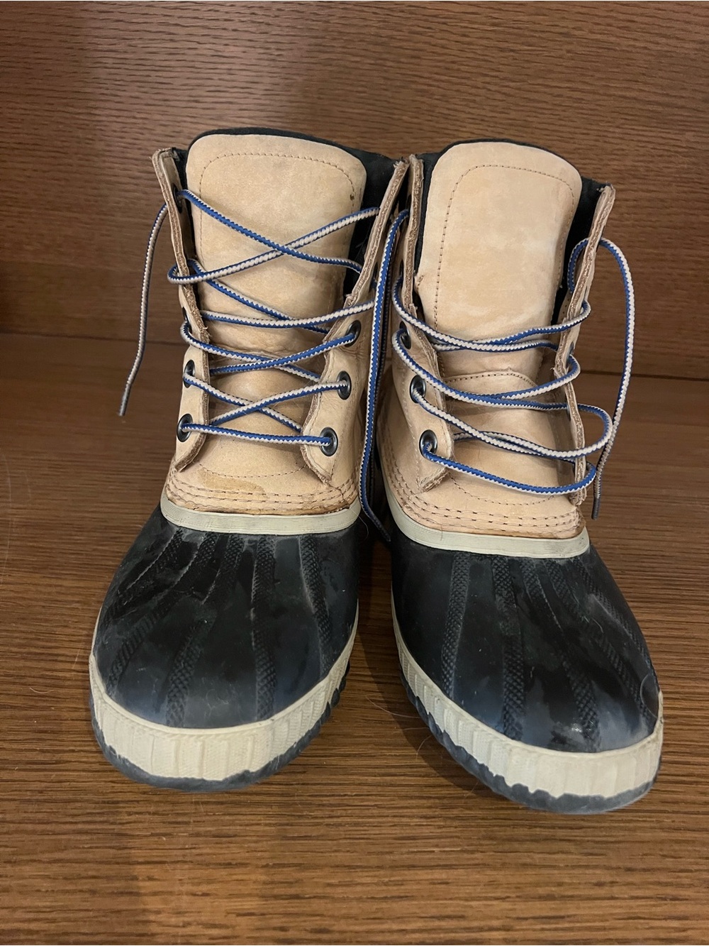 Sorel Men's Waterproof Duck Boots - Tan and Black